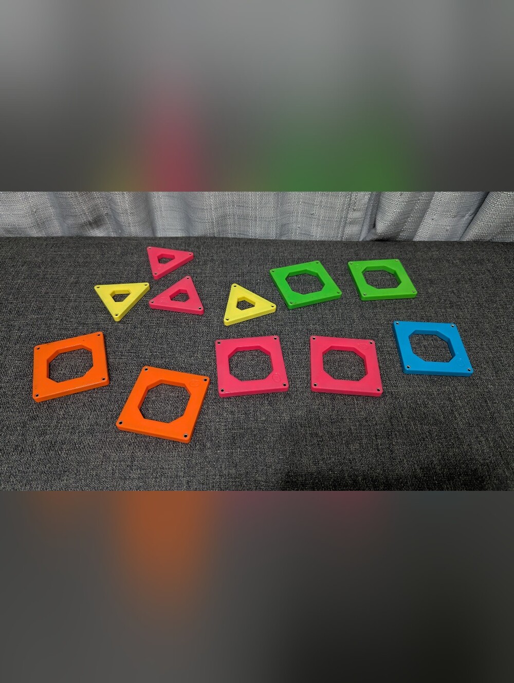 Discovery Kids Magnetic Tile 11 Piece Lot